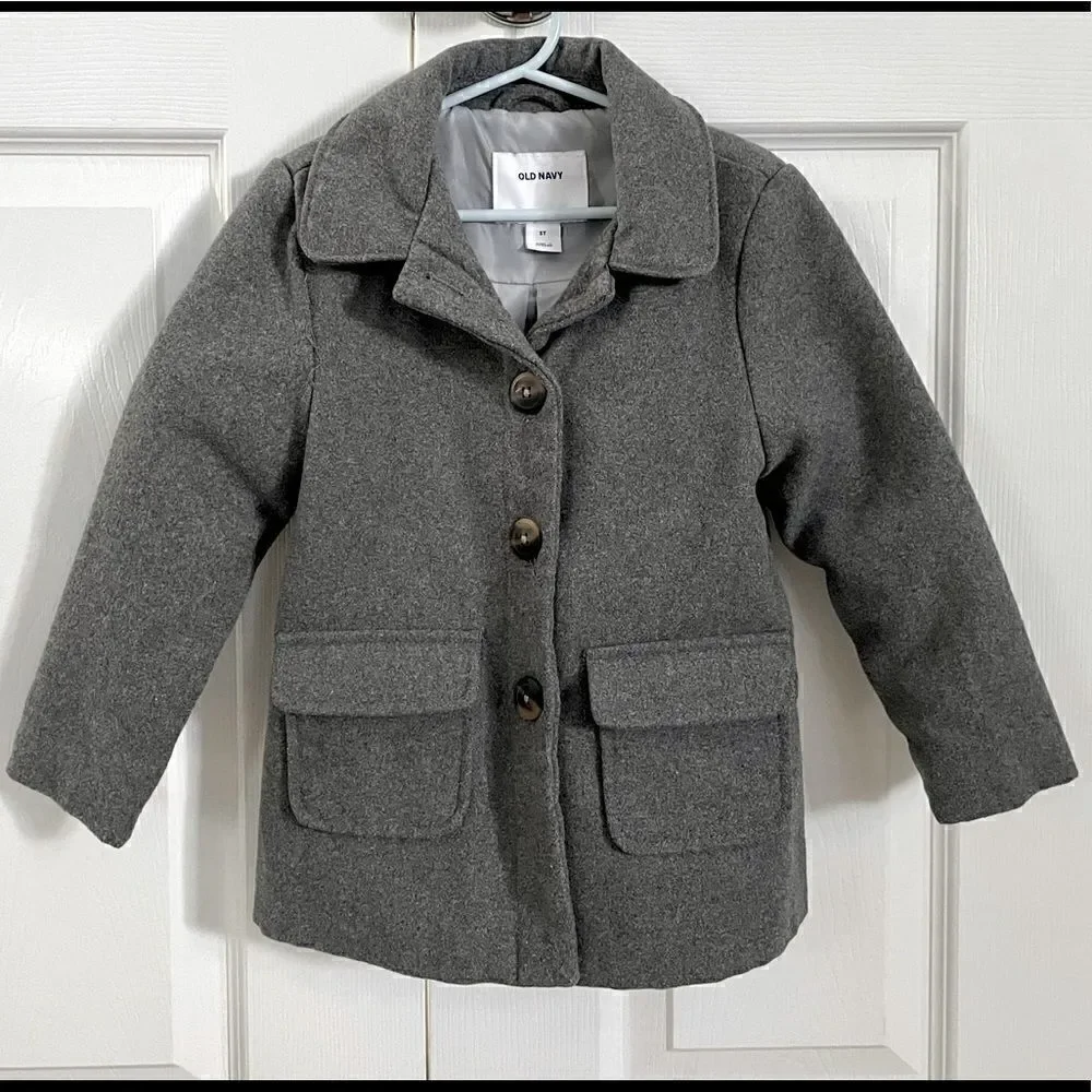 EUC Old Navy Girls Pea Coat